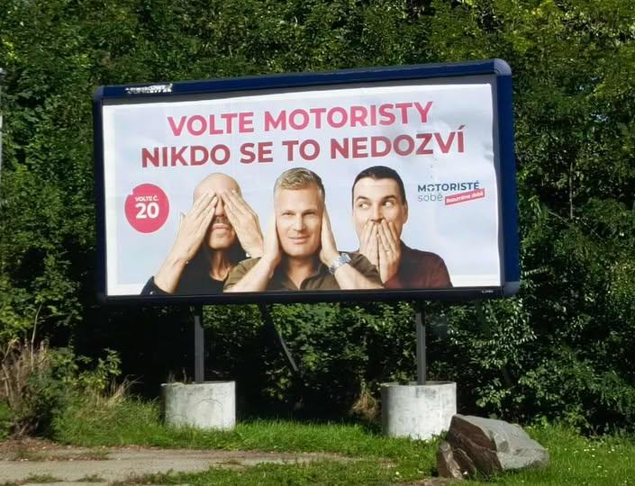 Obrázek motorista bez ridicaku