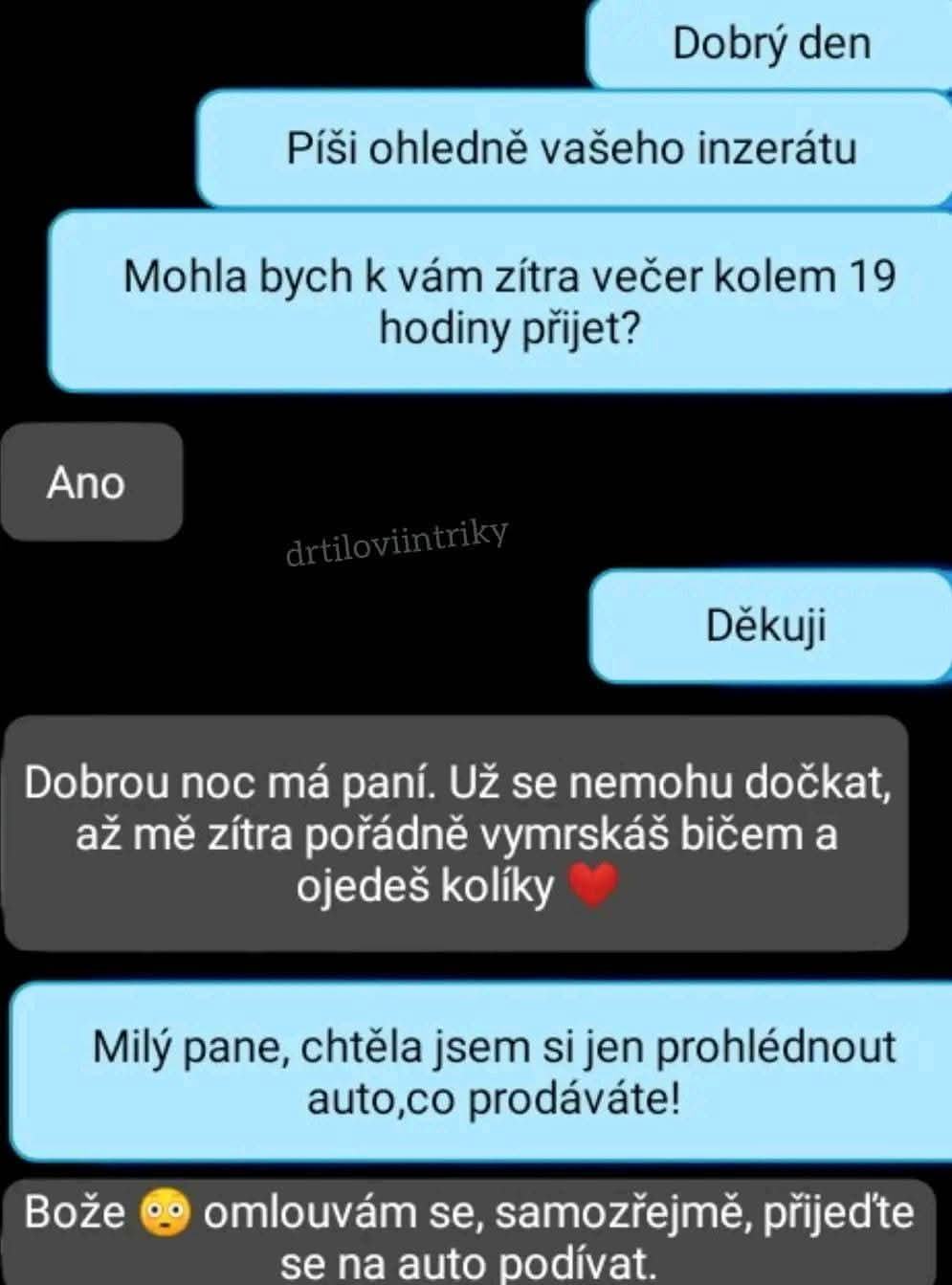 Obrázek omylem vedle sns