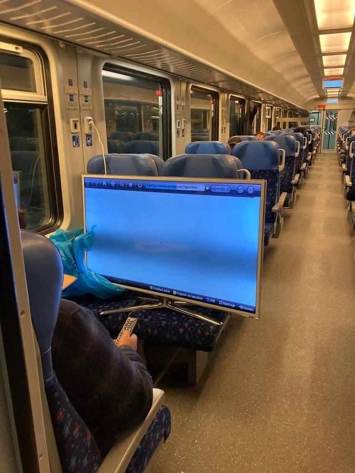 Obrázek train screen