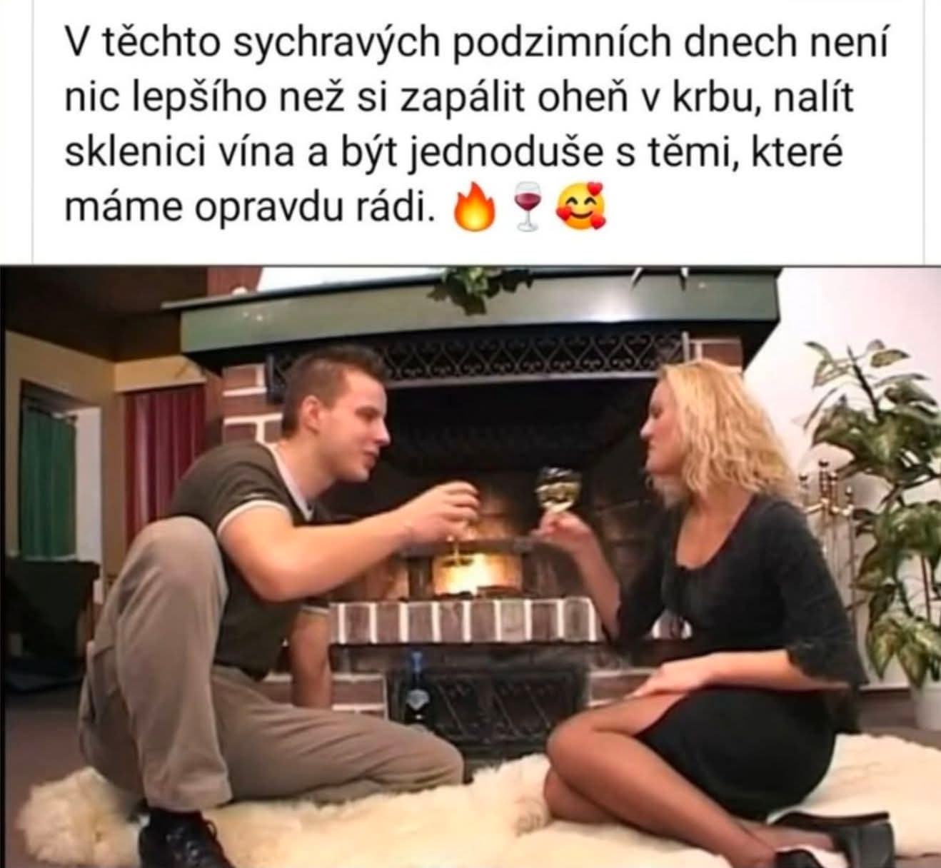 Obrázek utulny podzimni vecer
