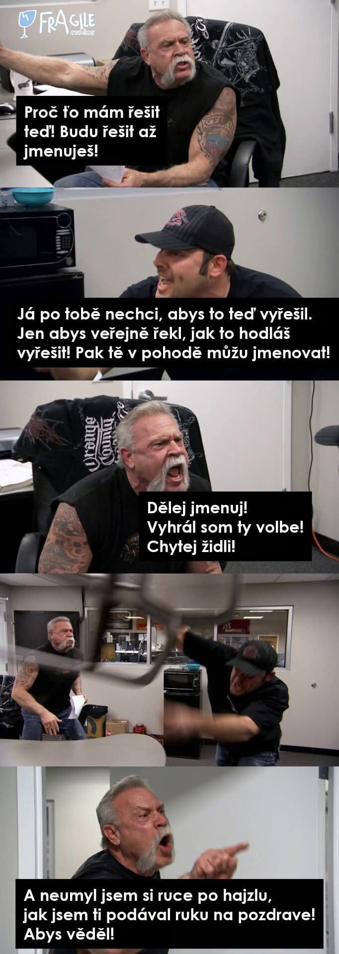 Obrázek vyhral som ty volbe