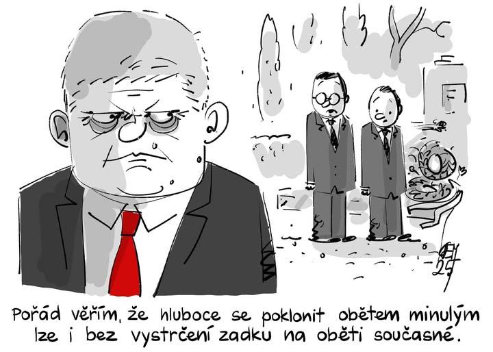 Obrázek vystrceni zadku na obeti