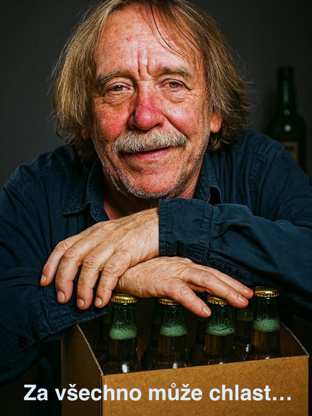 Obrázek za vsechno muze chlast